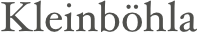 Kleinböhla